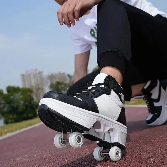 The Ultimate Skate Shoes - Convertible Roller Skate Sneakers